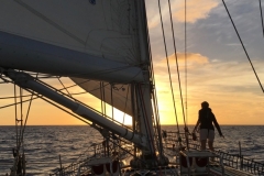 Sailing to the Sunset