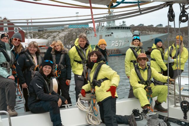 Team @grundens vs Team @mustoclothing 
But everyone’s on Team @spinlockhq and @oceansignalltd 💛

@panexplore is Proud of our Technical Partners! 

#sailing #adventure #oceans #expedition #arctic