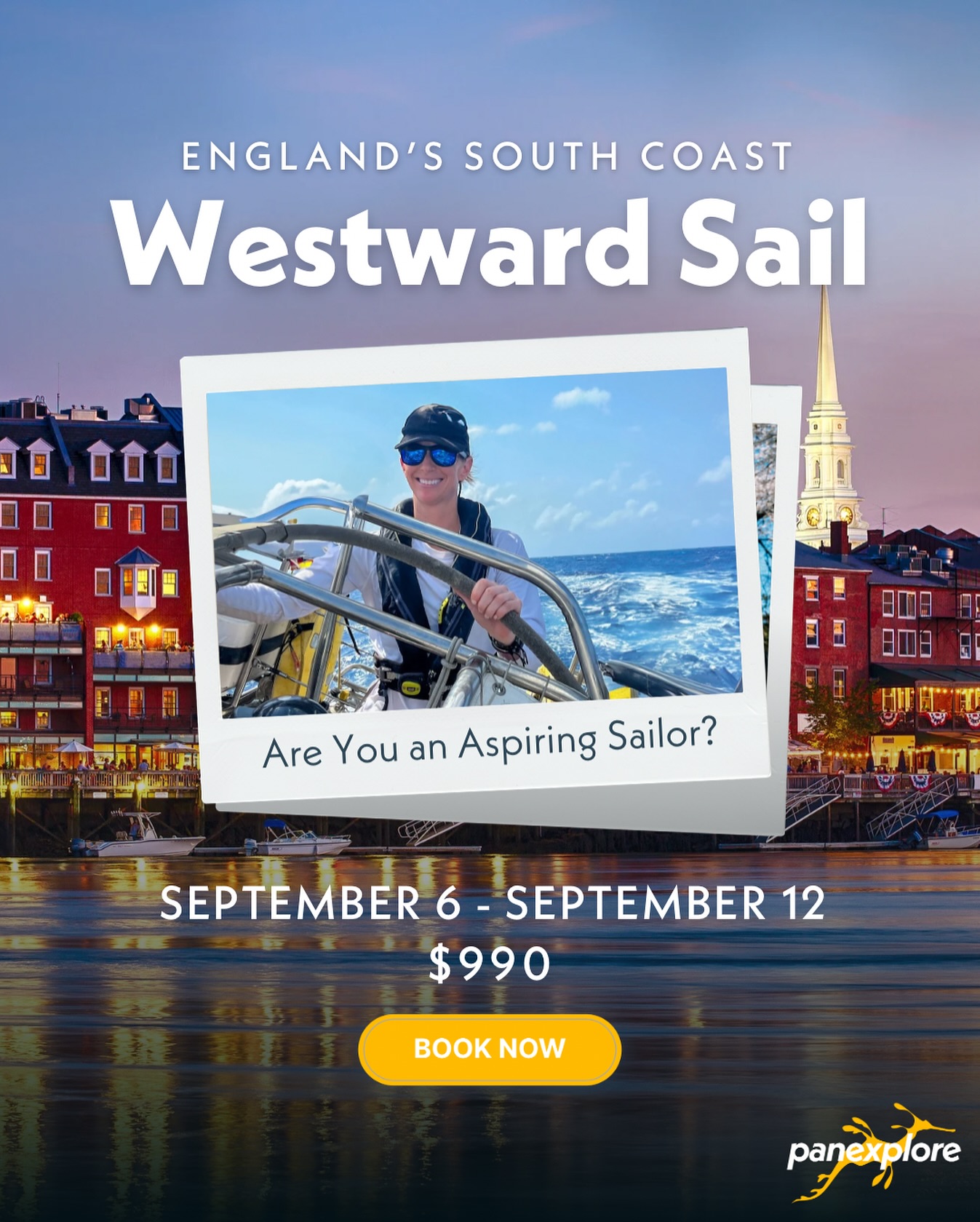 🧭 England’s South Coast Westward Sail
Sept 6–12, 2025 | $990 | 190 nm
Join expert Panexplore crew aboard the adventure yacht, SV Sea Dragon, for a 6-night, 7‑day, mile‑building coastal passage from Portsmouth to Falmouth. 🌊
Perfect for aspiring sailors, this voyage is designed to give you hands‑on experience in real sailing—under the guidance of Yachtmaster‑Ocean certified expedition skippers.
What you’ll get:
⚓️ Crew-led command of your own 60‑nautical‑mile coastal leg—navigate, helm, and manage your team.
⚓️ Night sailing, sail trim, weather routing, and onboard navigation skills.
⚓️ Fully qualifies as a skippered passage for UK R.Y.A. certification (Day Skipper, Coastal or Offshore). Logbooks signed, sea‑time certificates provided.
This journey is ideal for motivated beginners or intermediate sailors who want to build real skills and confidence on the water—not scenic cruising. If you’re looking to fast‑track your sailing development in a dynamic, supportive environment, this is it.
Limited spots—once they’re gone, they’re gone. Ready to take the helm?
Book now via Panexplore.com 🔗
#SailingAdventure #LearnToSail #seadragon #passagemaker #sailingschool #sailing