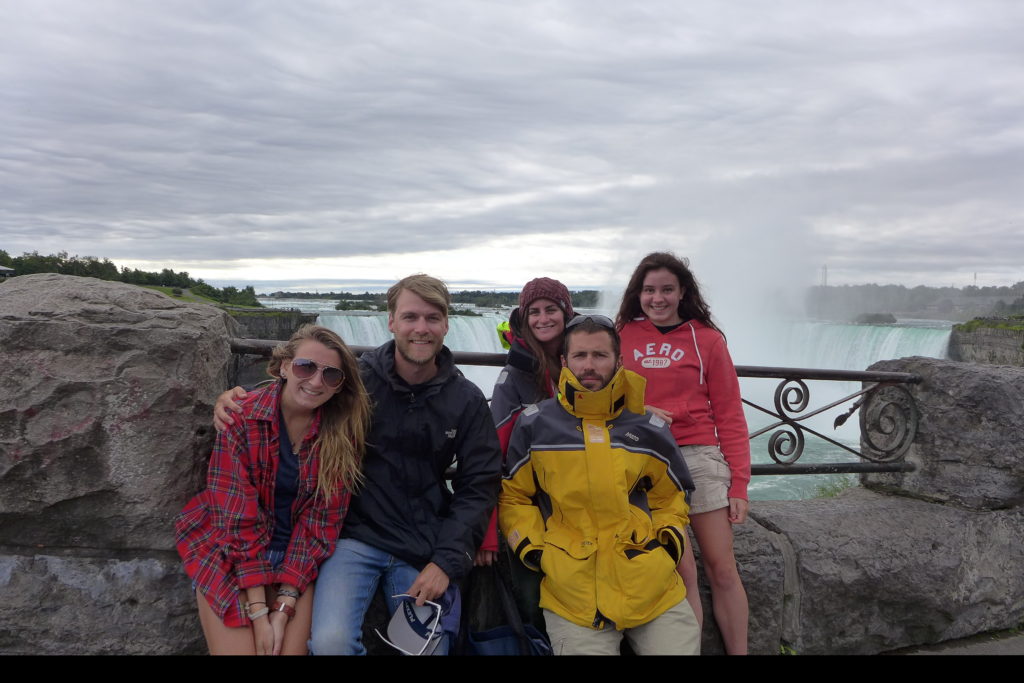 The Young Adventurer's Fall crew takes in the sights of Niagara Falls!