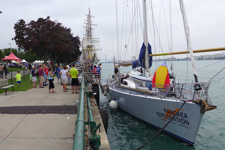 Guests boarding Sea Dragon to learn about the One Water Story