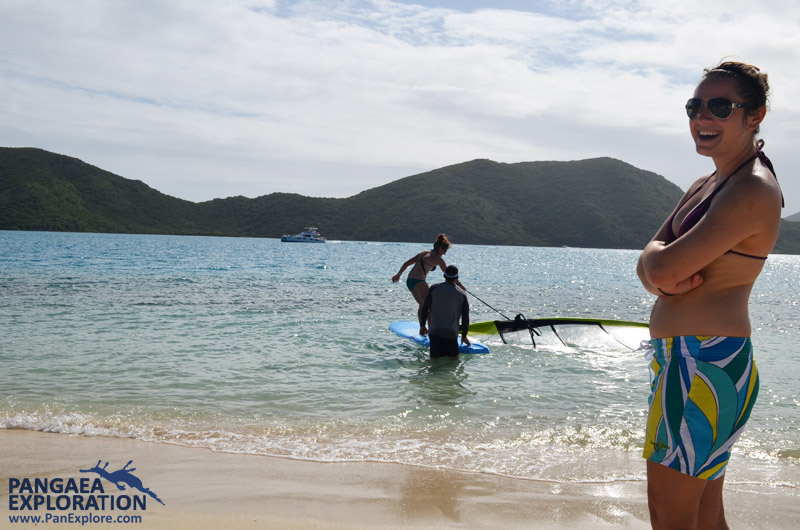 wind surfing british virgin islands