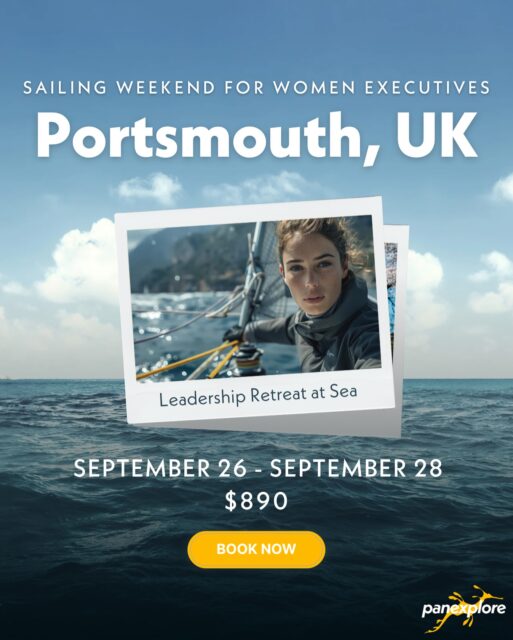 This is more than a getaway — it’s a recalibration.
Join a powerful circle of women executives for a weekend retreat like no other — aboard the stunning sailing yacht, SV Sea Dragon, off the coast of Portsmouth, UK.
- Sail the Solent aboard a 72ft expedition yacht with an expert all-women crew.
- Strengthen your leadership style, presence, and communication.
- Be coached 1:1 by a top Executive Coach, with live feedback, round tables & group reflections.
- Reconnect with your authentic voice—away from the boardroom, in the fresh sea air.
- *BONUS* a professional onboard photographer will be capturing action shots and candid moments—perfect for your personal brand, LinkedIn, or just for you.
🗓️ September 26–28
⚓ Reflect, recharge, and reconnect with your purpose through movement, meaningful conversation, and the magic of the sea.
👉 Link in bio to reserve your berth. Limited spaces available.
#PanExplore #WomensLeadership #SailingRetreat #ExecutiveWellness #AdventureWithPurpose