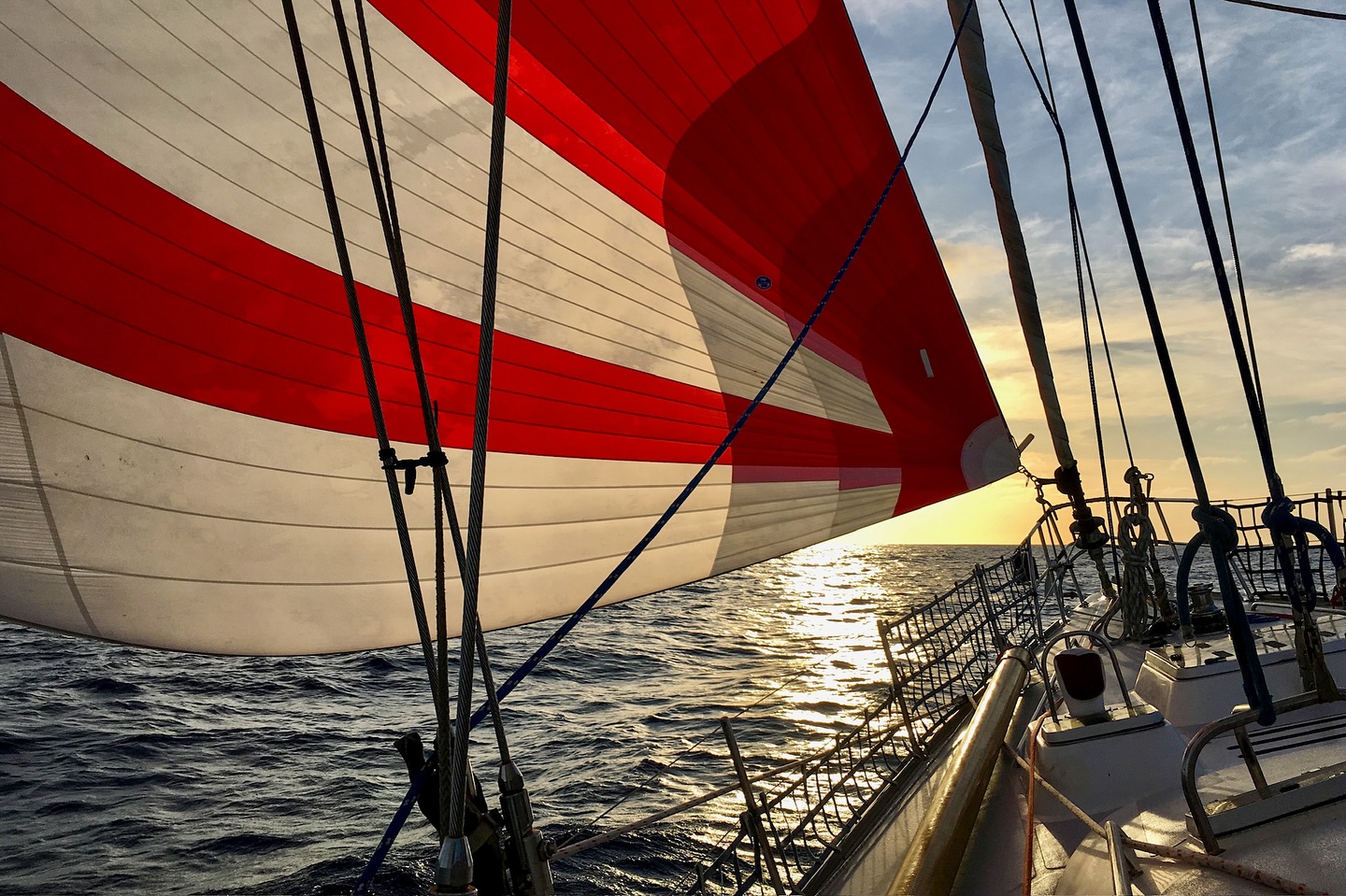 Gennaker up. Sun going down. Breeze just right.
#PanExplore #sailing #sailyacht #sailinglife #adventurespirit