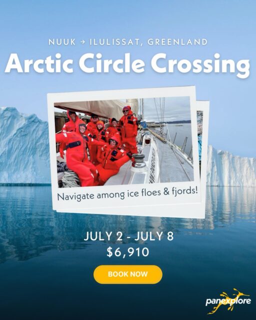 Cross the Arctic Circle. ❄️

This is not just a trip—it’s a rare chance to explore Greenland’s remote west coast, sailing from Nuuk to the iceberg-filled fjords of Ilulissat aboard SV Sea Dragon.

Expect towering icebergs, endless daylight, and raw Arctic landscapes that feel untouched by time. You’ll be part of the crew—standing watch, trimming sails, and learning real expedition sailing in one of the most extraordinary places on Earth. 

Short, powerful, and unforgettable—this is Arctic exploration at its purest.

📍 Nuuk → Ilulissat, Greenland
🗓 July 2–8, 2026
⚓ Limited berths available

No experience required. Just curiosity and a sense of adventure.

👉 Link in bio to claim your bunk

#ArcticCircle #GreenlandExpedition #AdventureSailing #BluewaterSailing