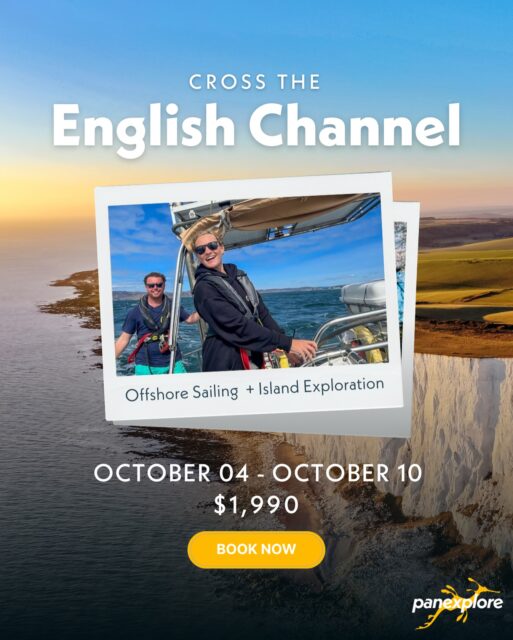 This October, join Panexplore for an unforgettable journey from England to France-no ferry ticket required. 🇫🇷 🏴
Portsmouth > Guernsey & Jersey > Portsmouth
A rare opportunity for each guest crew member to take full responsibility for a 60nm coastal passage. ⛵️
🧭 You’ll learn to navigate the busiest shipping lane in the world, trim sails through shifting winds, and drop anchor in charming French harbors (hello, fresh baguettes + rich history).
⚓️ Along the way, you’ll gain hands-on offshore experience: night watches, coastal navigation, tidal strategies, and real-world seamanship. It’s the kind of confidence you can’t get from a classroom—or a day sail.
✨ Bonus points:
* Sleep aboard in scenic English & French ports
* Cozy, capable yacht, SV Sea Dragon
* Crew dinners, cozy pubs, & croissants
* All levels welcome, curiosity required
📍 Departs and returns to Portsmouth
🔗 Book your berth now. This one fills fast.
www.panexplore.com
#sailingadventure #frenchcoast #offshore #AdventureTravel #womenwhosail #channelcrossing