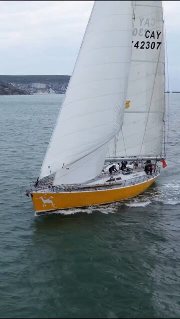 New hull. New color. Same bold spirit.
SV Sea Dragon is back on the water with a fresh coat of mango yellow — a beacon of energy, resilience, and a new era of adventure ahead.
Built for blue-water crossings. | Reborn for what comes next. 🌊
2025 - 2026 routes posted on our website — are you coming aboard?
#PanExplore #SailingLife  #SeaDragon #offshoresailing #sailingadventure