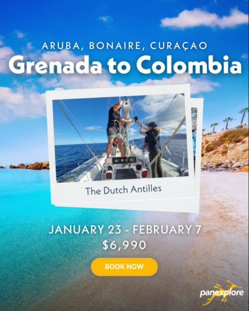 ✨ From Grenada to Cartagena via the ABC Islands! ✨
16 days of blue-water adventure aboard SV Sea Dragon — sailing 900 nm through steady trade winds, island hopping in Aruba, Bonaire & Curaçao, snorkeling turquoise reefs, learning real seamanship, and ending in the vibrant streets of Cartagena. 🌊⛵️
Life offshore, warm seas, salty sunsets, and unforgettable memories — this was Caribbean exploration at its best! 📍🌴
Reserve your bunk today 🗓️
#Panexplore #SailingLife #ABCIslands