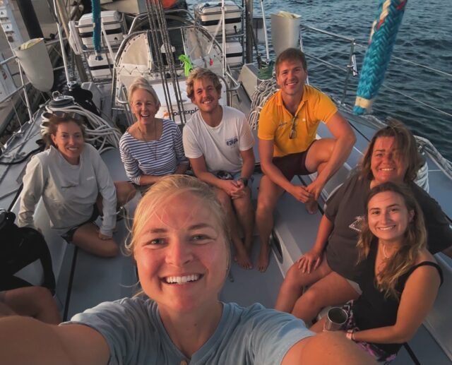 Top crew for our trip “Lost in the Bermuda Triangle” Apr 4 > Apr 24 from Key West, Florida to Bermuda! 

With Skipper @emilycaruso1 Mate @nicoleegraham and Deckhands @shyahcat_sunflower & @benpearce11 

Some say they might stop in Fort Lauderdale and Cape Canaveral along the way! Let’s see what the weather brings them! 

Fair wind crew! Have a safe passage ⛵️