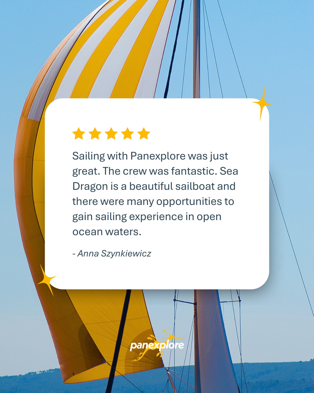 It’s important to us that time on Sea Dragon feels both enjoyable and meaningful, with plenty of opportunity to get involved and build real sailing experience along the way. Our team works closely with every guest to make sure they feel supported while still being part of the day-to-day life on board.

Thanks for being part of the journey with us. 🌊🌅

#Panexplore #SailTheWorld #DreamTravel #OceanJourney #OceanAdventures #SailingInstagram
