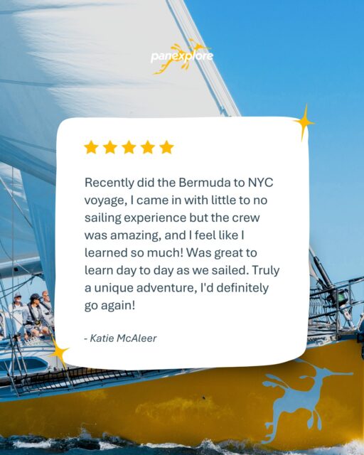 Stepping aboard with little sailing experience can feel like a leap into the unknown, but it often becomes the start of something unforgettable.
Every expedition is an opportunity to build practical skills, gain confidence through hands-on experience, and discover what life at sea is really like. With guidance from an experienced crew and the chance to learn each day on the water, every mile becomes part of the journey.
Thank you for sharing your experience with us. We're honored to have been part of your adventure, and we hope to welcome you back on board for another voyage soon. 🌊
#Panexplore #SailTheWorld #DreamTravel #OceanAdventures #SailingInstagram