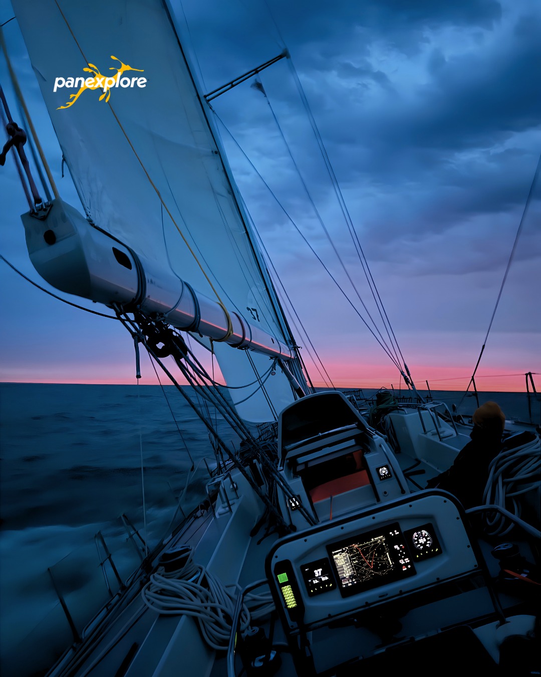 "With the new day comes new strength and new thoughts." ― Eleanor Roosevelt 🌅

Sunrise at sea is more than the start of another day. It's a quiet reminder that every morning offers a fresh perspective, no matter what yesterday looked like.

Whether the morning brings calm seas or a fresh challenge, it's a reminder that every expedition is shaped by moments like these. Quiet, simple, and unforgettable, they stay with you long after you've returned to shore.

#Panexplore #SailTheWorld #OceanAdventures #SailingInstagram #TrySomethingNew